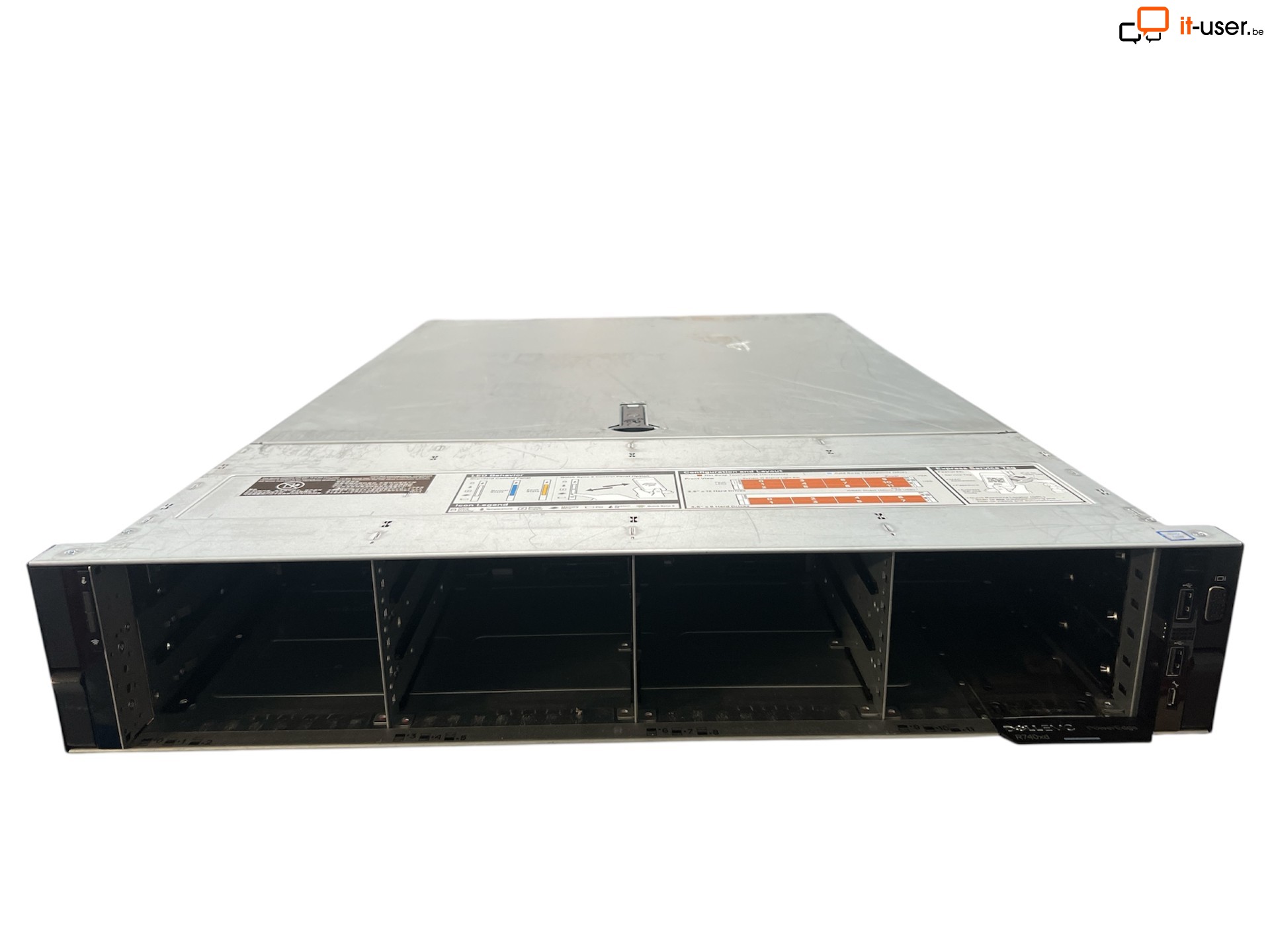 DELL PowerEdge R740xd 12xLFF + 4xSFF / 2 x Gold 6138 / 2 x 16GB 2400T / DELL 99GTM / H740p Mini 8GB / 2 x 1100W